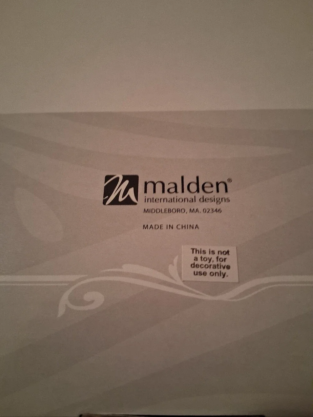 NEW Malden Black 4x6 Photo Frame with Silver 'friends' Accent - Set of Two
